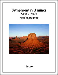 Symphony in D Minor Orchestra sheet music cover Thumbnail